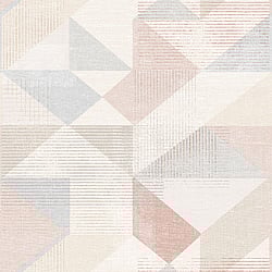 Galerie Wallcoverings Product Code: GX37656 - Geometrix Wallpaper Collection Galerie Wallcoverings Product Code GX37656 - Geometrix Wallpaper Collection - Blush Rose Beige Colours - Silk Screen Geometric Design