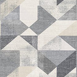 Galerie Wallcoverings Product Code: GX37657 - Geometrix Wallpaper Collection Galerie Wallcoverings Product Code GX37657 - Geometrix Wallpaper Collection - Black Taupe Colours - Silk Screen Geometric Design