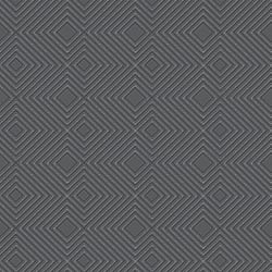 Galerie Wallcoverings Product Code: HO20002 - Home Wallpaper Collection Galerie Wallcoverings Product Code HO20002 - Home Wallpaper Collection - Black Metallic Colours - Geo Diamond Motif Design