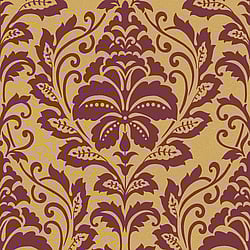 Galerie Wallcoverings Product Code: HO20027 - Home Wallpaper Collection Galerie Wallcoverings Product Code HO20027 - Home Wallpaper Collection - Orange Red Colours - Damask Motif Design