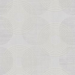 Galerie Wallcoverings Product Code: HO20031 - Home Wallpaper Collection Galerie Wallcoverings Product Code HO20031 - Home Wallpaper Collection - Grey White Colours - Circles Motif Design