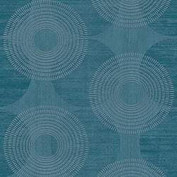 Galerie Wallcoverings Product Code: HO20032 - Home Wallpaper Collection Galerie Wallcoverings Product Code HO20032 - Home Wallpaper Collection - Blue Colours - Circles Motif Design