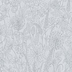 Galerie Wallcoverings Product Code: HO20049 - Home Wallpaper Collection Galerie Wallcoverings Product Code HO20049 - Home Wallpaper Collection - Pale Grey Colours - Floral Motif Design