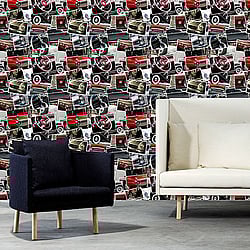 Galerie Wallcoverings Product Code: HT17210 - Hit The Road Wallpaper Collection Galerie Wallcoverings Product Code HT17210 - Hit The Road Wallpaper Collection -