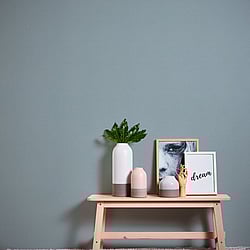 Galerie Wallcoverings Product Code: HV41001 - Blooming Wild Wallpaper Collection Galerie Wallcoverings Product Code HV41001 - Blooming Wild Wallpaper Collection - Blue Colours - Havana Plain Texture Design