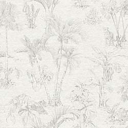 Galerie Wallcoverings Product Code: HV41019 - Havana Wallpaper Collection Galerie Wallcoverings Product Code HV41019 - Havana Wallpaper Collection - Beige Grey Colours - Havana Jungle Palms Design