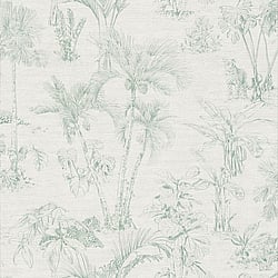 Galerie Wallcoverings Product Code: HV41020 - Havana Wallpaper Collection Galerie Wallcoverings Product Code HV41020 - Havana Wallpaper Collection - Grey Green Colours - Havana Jungle Palms Design
