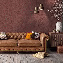 Galerie Wallcoverings Product Code: HV41027 - Havana Wallpaper Collection Galerie Wallcoverings Product Code HV41027 - Havana Wallpaper Collection - Metallic Red Colours - Havana Floral Geometric Motif Design