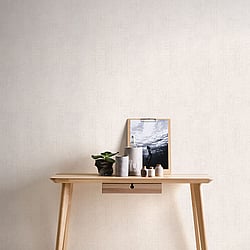 Galerie Wallcoverings Product Code: HV41044 - Havana Wallpaper Collection Galerie Wallcoverings Product Code HV41044 - Havana Wallpaper Collection - Cream Metallic Colours - Havana Stripe Weave Motif Design