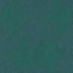 Galerie Wallcoverings Product Code: HV41047 - Havana Wallpaper Collection Galerie Wallcoverings Product Code HV41047 - Havana Wallpaper Collection - Blue Green Metallic Colours - Havana Mosaic Fan Motif Design