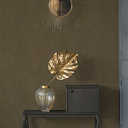 Galerie Wallcoverings Product Code: HV41049 - Havana Wallpaper Collection Galerie Wallcoverings Product Code HV41049 - Havana Wallpaper Collection - Brown Metallic Colours - Havana Mosaic Fan Motif Design