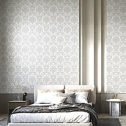Galerie Wallcoverings Product Code: IS33321 - Italian Silks And Damasks Wallpaper Collection Galerie Wallcoverings Product Code IS33321 - Italian Silks And Damasks Wallpaper Collection - Grey Colours - Damasco Allegro Design