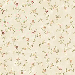 Galerie Wallcoverings Product Code: KE29907 - Kitchen Style 3 Wallpaper Collection Galerie Wallcoverings Product Code KE29907 - Kitchen Style 3 Wallpaper Collection - Red Green Yellow Cream Colours - Dainty Floral Trail Design