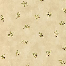 Galerie Wallcoverings Product Code: KK26718 - Kitchen Style 3 Wallpaper Collection Galerie Wallcoverings Product Code KK26718 - Kitchen Style 3 Wallpaper Collection - Cream Green Maroon Colours - Olive Toss Design