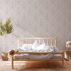 Galerie Wallcoverings Product Code: MC61008 - Maison Charme Wallpaper Collection Galerie Wallcoverings Product Code MC61008 - Maison Charme Wallpaper Collection - Green, Pink, White, Blue Colours - Step into a world of quintessential French chicness with this mesmerizing print. Immerse yourself in its exquisite details, where blossoms, wispy leaves and graceful birds intertwine, evoking the essence of spring. This elegant print breathes life into every room it graces, infusing your space with warmth, charm, and a touch of timeless beauty. Let this gorgeous floral and bird motif transport you to a realm of captivating allure and enchantment. Design
