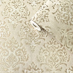 Galerie Wallcoverings Product Code: MT2009 - Lustre Wallpaper Collection Galerie Wallcoverings Product Code MT2009 - Lustre Wallpaper Collection - Gold Colours - Modern Damask Design