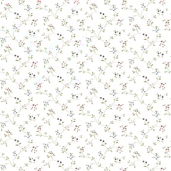 Galerie Wallcoverings Product Code: PF38105 - Pretty Prints Wallpaper Collection Galerie Wallcoverings Product Code PF38105 - Pretty Prints Wallpaper Collection - Pink, Blue, Green, Purple Colours - Small Floral Trail Design