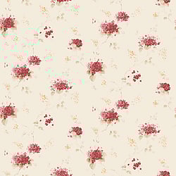 Galerie Wallcoverings Product Code: PF38109 - Pretty Prints Wallpaper Collection Galerie Wallcoverings Product Code PF38109 - Pretty Prints Wallpaper Collection - Cream, Red, Yellow-Green, Ochre Colours - Hortensia Trail Design