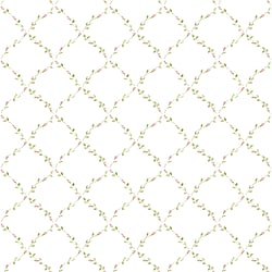Galerie Wallcoverings Product Code: PF38134 - Pretty Prints Wallpaper Collection Galerie Wallcoverings Product Code PF38134 - Pretty Prints Wallpaper Collection - Pink, Green Colours - Red Rose Trellis Design