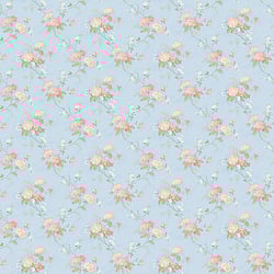 Galerie Wallcoverings Product Code: PF38149 - Pretty Prints Wallpaper Collection Galerie Wallcoverings Product Code PF38149 - Pretty Prints Wallpaper Collection - Blue, Pink, Green Colours - Mini Hydrangea Trail Design