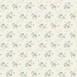 Galerie Wallcoverings Product Code: PF38150 - Pretty Prints Wallpaper Collection Galerie Wallcoverings Product Code PF38150 - Pretty Prints Wallpaper Collection - Cream, Blue, Beige Colours - Mini Hydrangea Trail Design