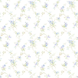 Galerie Wallcoverings Product Code: PF38152 - Pretty Prints Wallpaper Collection Galerie Wallcoverings Product Code PF38152 - Pretty Prints Wallpaper Collection - Blue, Purple, Green Colours - Ivy Trail Design