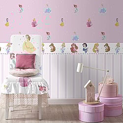 Galerie Wallcoverings Product Code: Pink-Disney-Princess-Them - Magical Kingdom Wallpaper Collection Galerie Wallcoverings Product Code Pink-Disney-Princess-Them - Magical Kingdom Wallpaper Collection -