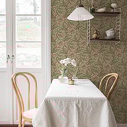 Galerie Wallcoverings Product Code: S13115 - Sommarang Wallpaper Collection Galerie Wallcoverings Product Code S13115 - Sommarang Wallpaper Collection - Green Colours - Garden Floral Design