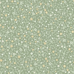Galerie Wallcoverings Product Code: S24127 - Sommarang 2 Wallpaper Collection Galerie Wallcoverings Product Code S24127 - Sommarang 2 Wallpaper Collection - Green Colours - Daisy trail Design