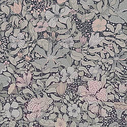 Galerie Wallcoverings Product Code: S63021 - Sommarang 2 Wallpaper Collection Galerie Wallcoverings Product Code S63021 - Sommarang 2 Wallpaper Collection - Dark blue Colours - Summertime illustrative floral Design
