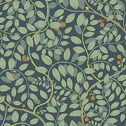 Galerie Wallcoverings Product Code: S65105 - Sommarang Wallpaper Collection Galerie Wallcoverings Product Code S65105 - Sommarang Wallpaper Collection - Green Colours - Leafy Vines Design
