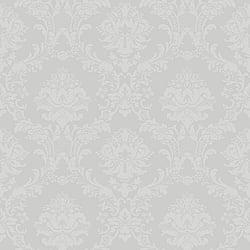 Galerie Wallcoverings Product Code: SB37904 - Simply Silks 4 Wallpaper Collection Galerie Wallcoverings Product Code SB37904 - Simply Silks 4 Wallpaper Collection - Metallic Silver Colours - Classic Damask Design