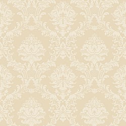 Galerie Wallcoverings Product Code: SB37908 - Simply Silks 4 Wallpaper Collection Galerie Wallcoverings Product Code SB37908 - Simply Silks 4 Wallpaper Collection - Dark Cream Colours - Classic Damask Design