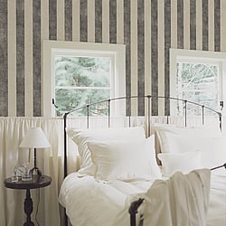 Galerie Wallcoverings Product Code: SD36157 - Simply Stripes 3 Wallpaper Collection Galerie Wallcoverings Product Code SD36157 - Simply Stripes 3 Wallpaper Collection - Beige Black Colours - Textured Stripe Design