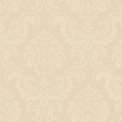 Galerie Wallcoverings Product Code: SK34719 - Simply Silks 3 Wallpaper Collection Galerie Wallcoverings Product Code SK34719 - Simply Silks 3 Wallpaper Collection - Dark Cream Colours - Feathered Damask Design