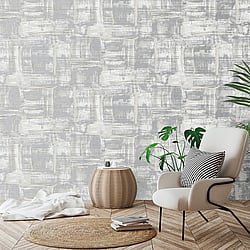 Galerie Wallcoverings Product Code: SM0604 - Lustre Wallpaper Collection Galerie Wallcoverings Product Code SM0604 - Lustre Wallpaper Collection - Silver Grey Colours - Abstract Design