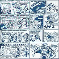Galerie Wallcoverings Product Code: SP9000-3 - Comics And More Wallpaper Collection Galerie Wallcoverings Product Code SP9000-3 - Comics And More Wallpaper Collection -