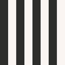 Galerie Wallcoverings Product Code: SS21239 - Style Sisters Classic Wallpaper Collection Galerie Wallcoverings Product Code SS21239 - Style Sisters Classic Wallpaper Collection - Flock Stripe Black Design