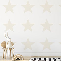 Galerie Wallcoverings Product Code: SS21243 - Style Sisters Classic Wallpaper Collection Galerie Wallcoverings Product Code SS21243 - Style Sisters Classic Wallpaper Collection - Single Star Natural Design