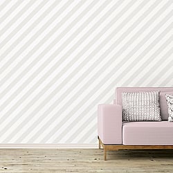 Galerie Wallcoverings Product Code: ST36914 - Simply Stripes 3 Wallpaper Collection Galerie Wallcoverings Product Code ST36914 - Simply Stripes 3 Wallpaper Collection - Grey Colours - Diagonal Stripe Design