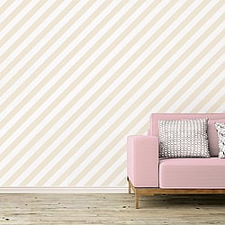 Galerie Wallcoverings Product Code: ST36917 - Simply Stripes 3 Wallpaper Collection Galerie Wallcoverings Product Code ST36917 - Simply Stripes 3 Wallpaper Collection - Beige Colours - Diagonal Stripe Design