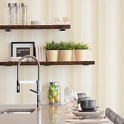 Galerie Wallcoverings Product Code: ST36922 - Simply Stripes 3 Wallpaper Collection Galerie Wallcoverings Product Code ST36922 - Simply Stripes 3 Wallpaper Collection - Ochre Colours - Random Stripe Design