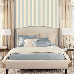 Galerie Wallcoverings Product Code: SY33916 - Simply Stripes 2 Wallpaper Collection Galerie Wallcoverings Product Code SY33916 - Simply Stripes 2 Wallpaper Collection - Light Beige Light Blue Colours - Tent Stripe Design