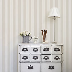 Galerie Wallcoverings Product Code: SY33920 - Simply Stripes 3 Wallpaper Collection Galerie Wallcoverings Product Code SY33920 - Simply Stripes 3 Wallpaper Collection - Off White Beige Colours - Tent Stripe Design