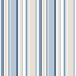 Galerie Wallcoverings Product Code: SY33963 - Simply Stripes 3 Wallpaper Collection Galerie Wallcoverings Product Code SY33963 - Simply Stripes 3 Wallpaper Collection - Navy Blue Beige Colours - Step Stripe Design