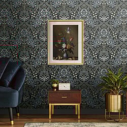 Galerie Wallcoverings Product Code: TJ40000 - Mulberry Tree Wallpaper Collection Galerie Wallcoverings Product Code TJ40000 - Mulberry Tree Wallpaper Collection - Black Colours - Winkworth Design