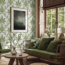 Galerie Wallcoverings Product Code: TJ40104 - Mulberry Tree Wallpaper Collection Galerie Wallcoverings Product Code TJ40104 - Mulberry Tree Wallpaper Collection - Green Colours - Abbey Design