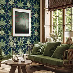 Galerie Wallcoverings Product Code: TJ40112 - Mulberry Tree Wallpaper Collection Galerie Wallcoverings Product Code TJ40112 - Mulberry Tree Wallpaper Collection - Blue Colours - Abbey Design