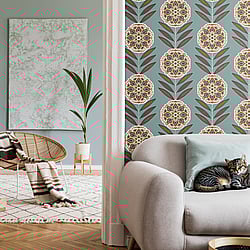 Galerie Wallcoverings Product Code: TJ40204 - Mulberry Tree Wallpaper Collection Galerie Wallcoverings Product Code TJ40204 - Mulberry Tree Wallpaper Collection - Green Colours - Batsford Design