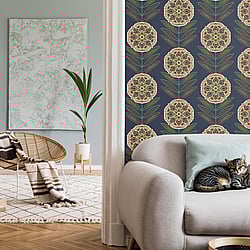 Galerie Wallcoverings Product Code: TJ40212 - Mulberry Tree Wallpaper Collection Galerie Wallcoverings Product Code TJ40212 - Mulberry Tree Wallpaper Collection - Blue Colours - Batsford Design